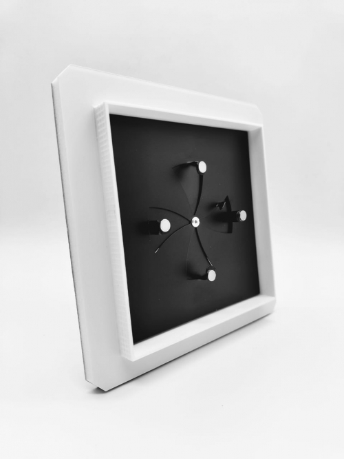 Теневой магнитный диффузор квадратный под плитку 150х150/100 мм